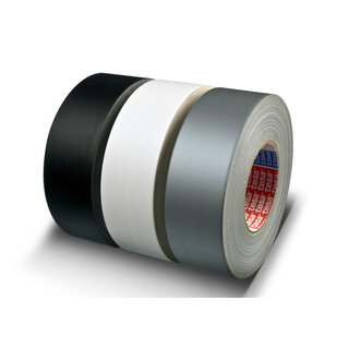 Tesa 53949 Sort - 50mm Duct Tape Matt